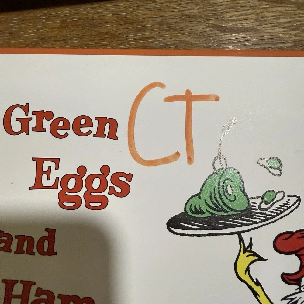 Dr. Seuss Green Eggs and Ham Cookbook Hardcover  2006